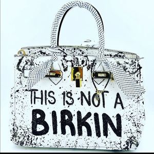 Anca Barbu 30 CM Bianca Not a Birkin Bag